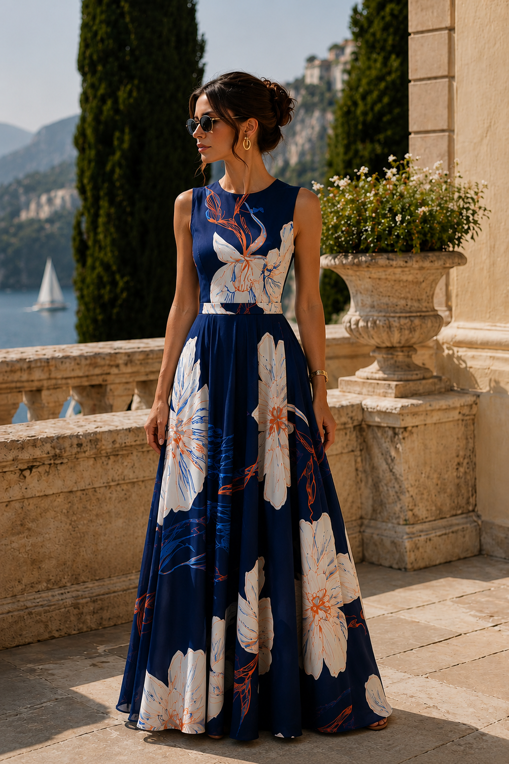 Azure Lily Dress